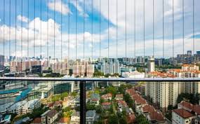 Balcony Invisible Grill installed in a Bengaluru home